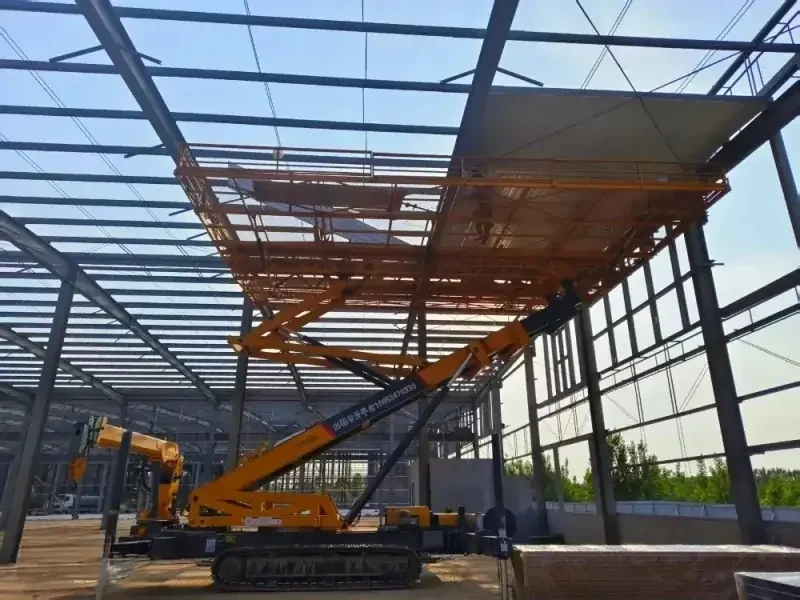 установка кровельных панелей